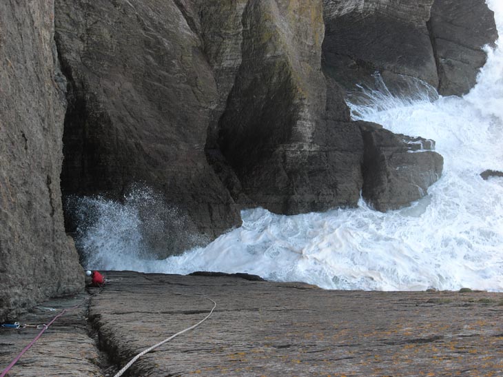 Scrattling Zawn, Baggy Point Scrattling Zawn, Baggy Point