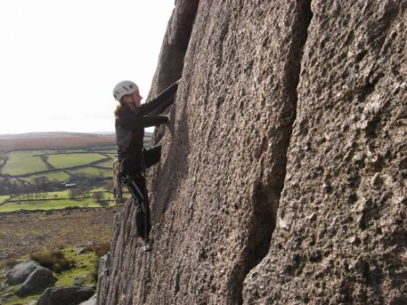 Vertical Frontiers - Lead climbing at sheeps tor Vertical Frontiers - Lead climbing at sheeps tor