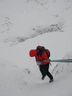 Vanishing Gully - Vertical Frontiers Abseiling down the route