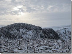 Parts of the upper buttress's white, lots of black though.