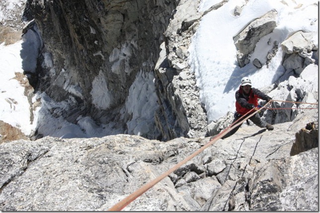 The yellow tower, Ama Dablam The yellow tower, Ama Dablam