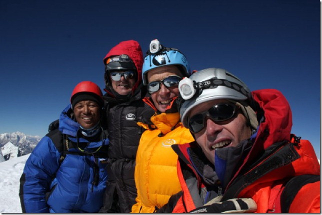 Wearing my Vapour Rise guides jkt on the summit of Ama Dablam, 2012. Toasty! Wearing my Vapour Rise guides jkt on the summit of Ama Dablam, 2012. Toasty!