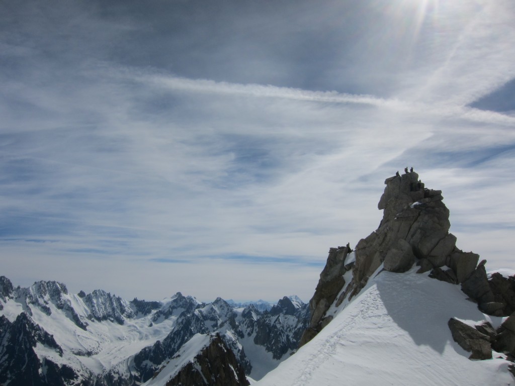 Pointe Lachenel, Alpine Climbing in Chamonix