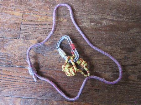 The diameter of the prussik cord depends on the rope diameter and system your using. 6mm is standard.