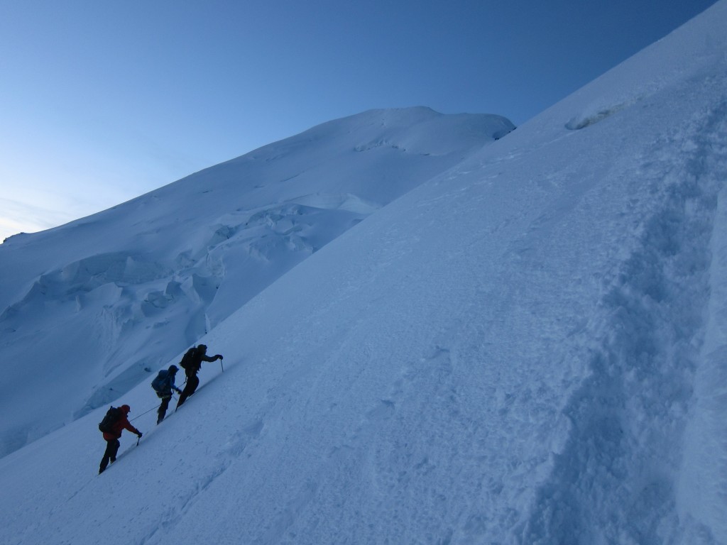 MBG team breaking trail