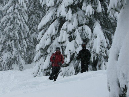 Combloux off piste