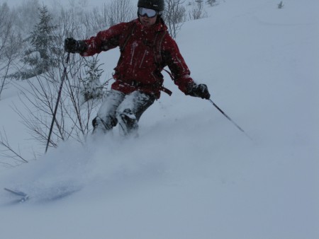 Combloux off piste