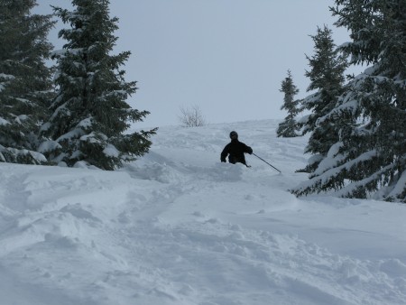 Combloux off piste