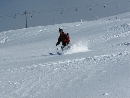 Combloux off piste