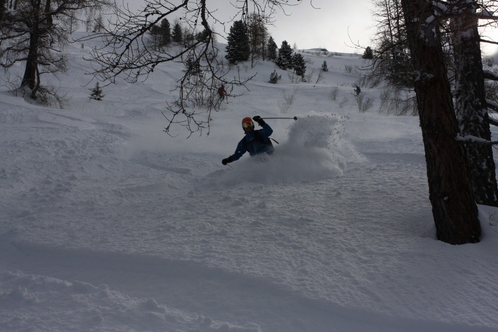 Below the Plan D'Aiguille