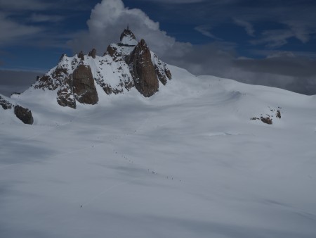 Aiguille du midi during the Arcteryx climbing weekend