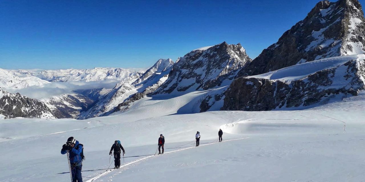 Sunshine and heat on the Haute Route – 2019