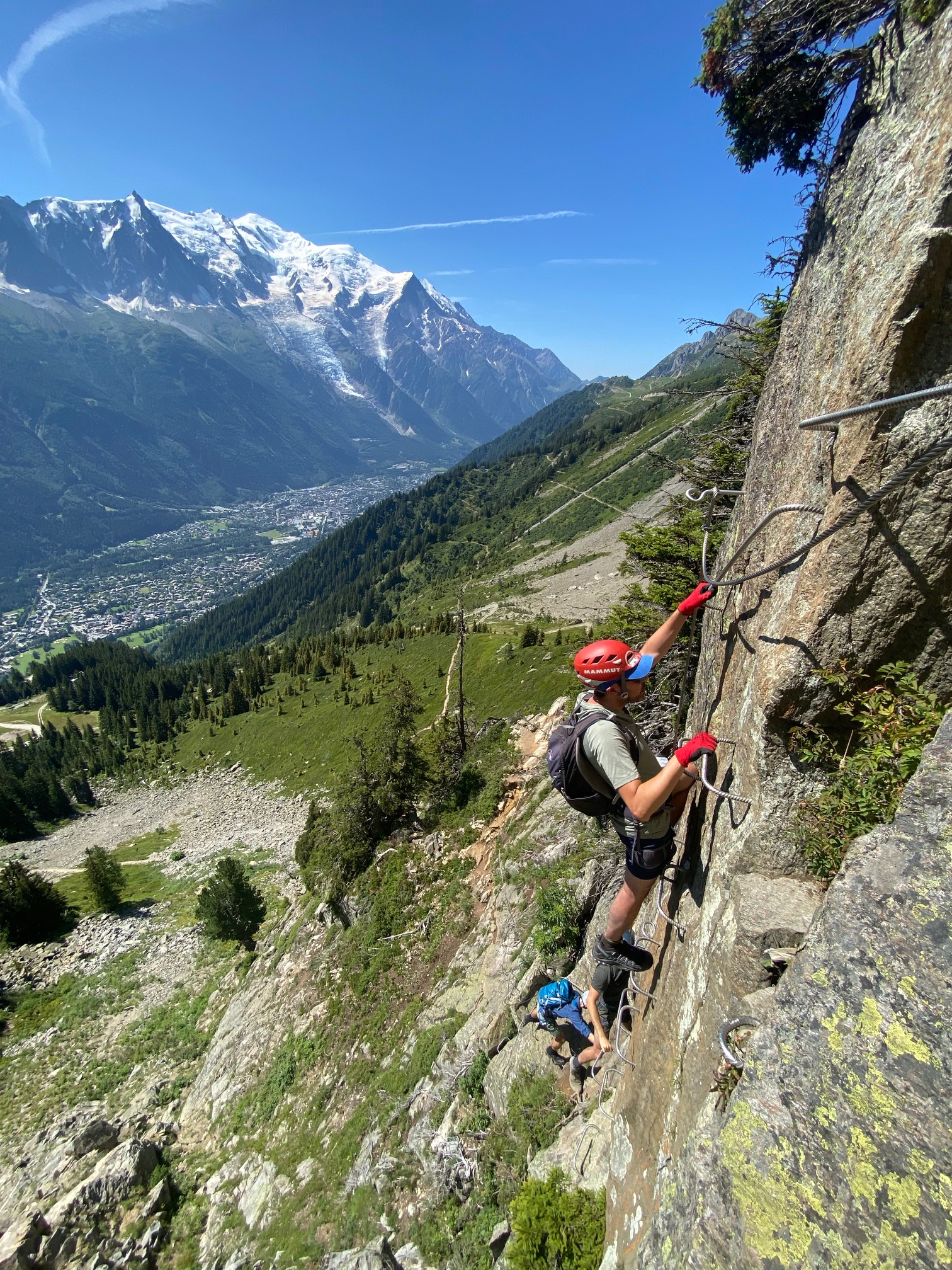 Via Ferrata Evettes Chamonix