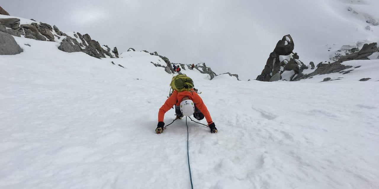 Advanced Mountaineering course – & Chamonix Conditions