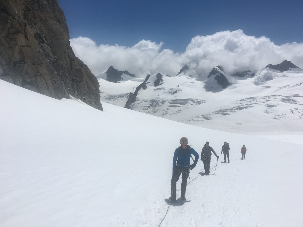 Traverse of the Valley Blanche