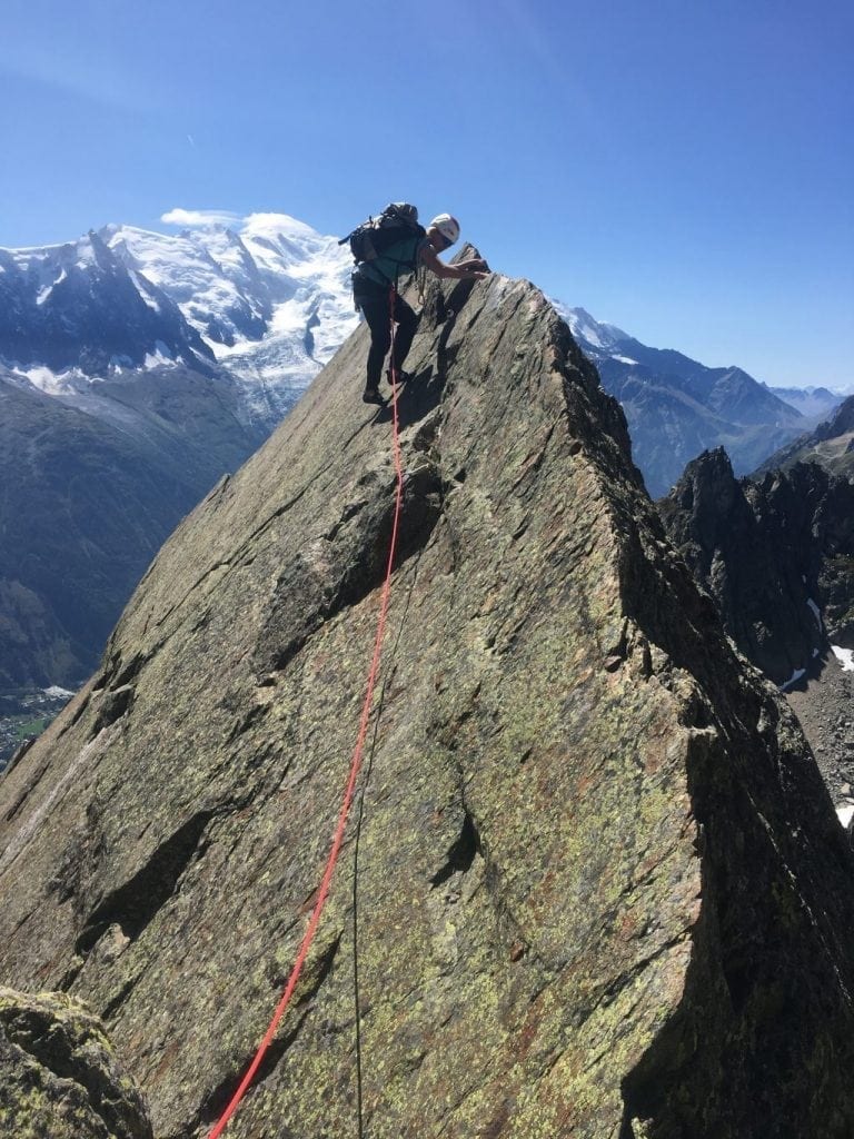 Chamonix Rock Climbing