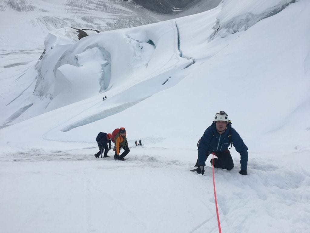 Jungfrau normal route