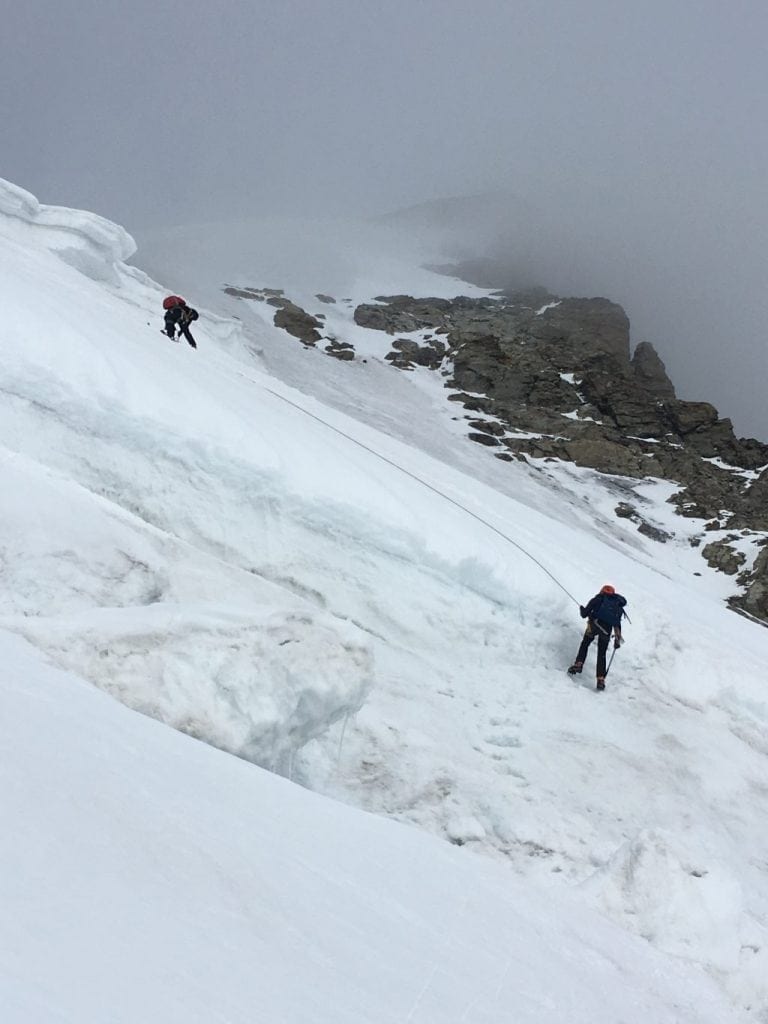 Jungfrau normal route