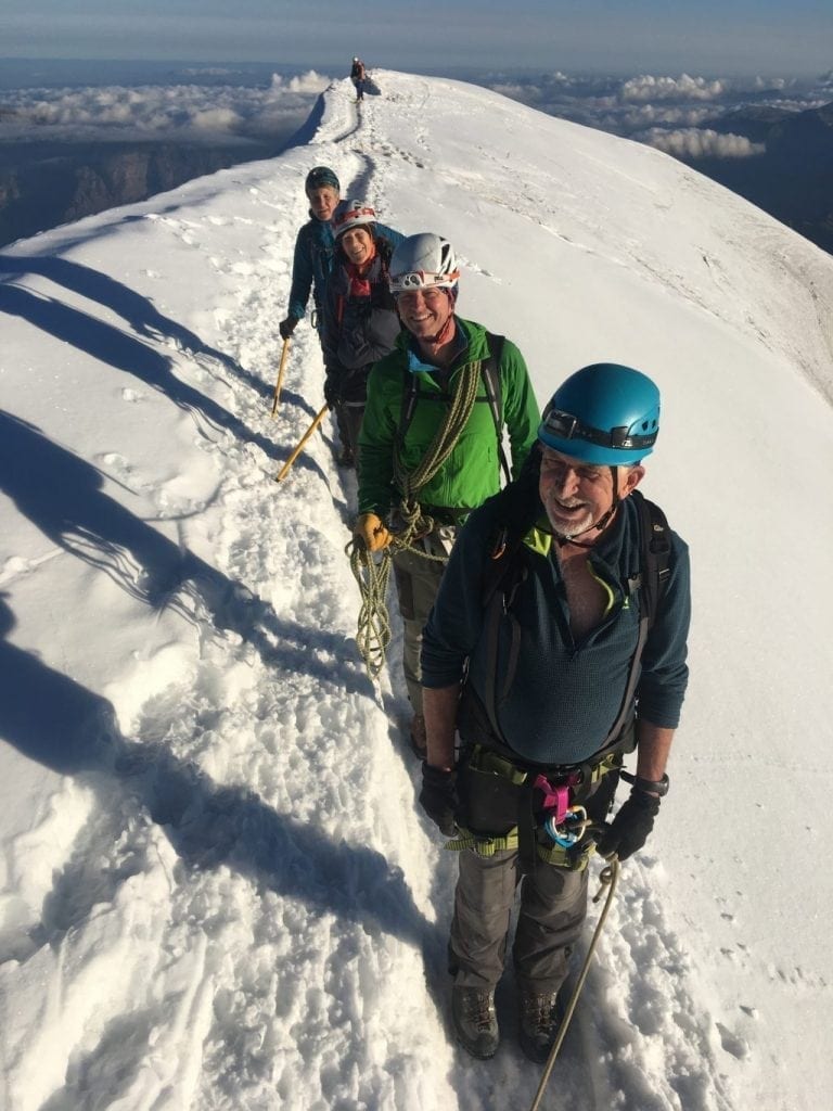 Climbing Mont Blanc