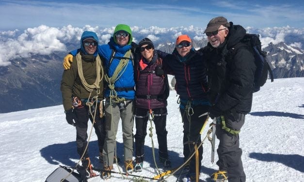 Team Devon conquer Mont Blanc