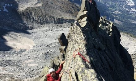 A transition in into autumn climbing – Chamonix