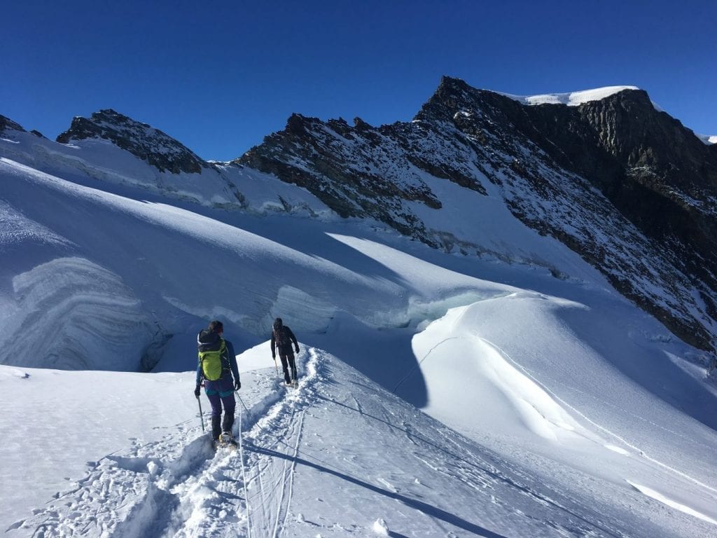 Allalinhorn normal route