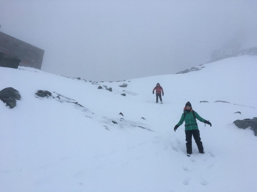 Brittania Hut Winter Room