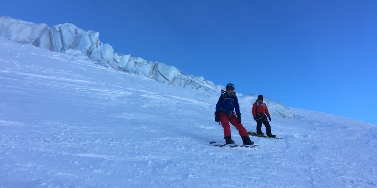 Blue skies and hard snow – Chamonix ski conditions