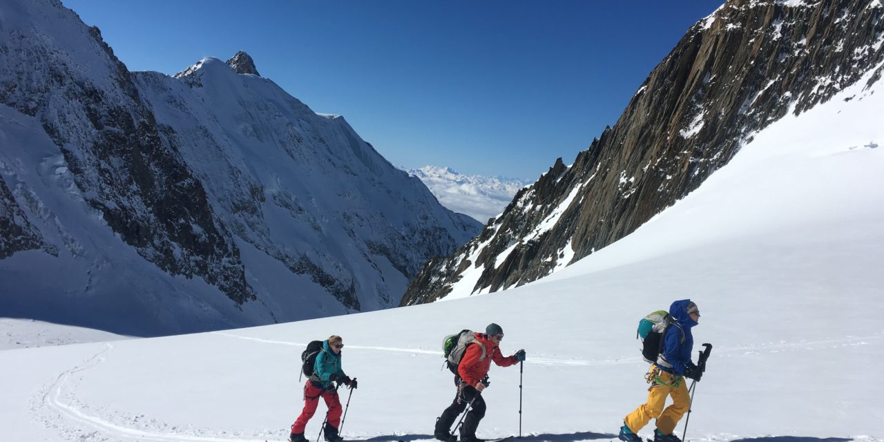Two days of classic spring ski mountaineering