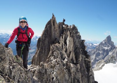 Traverse – Aiguille d’Entreves AD-, III