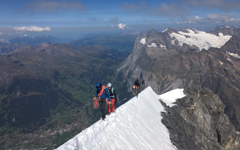Climbing the Eiger’s Mittellegi ridge in a day