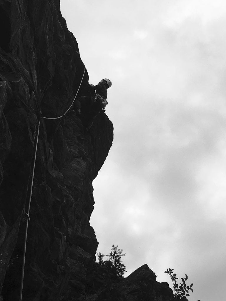 Rock Climbing in Chamonix