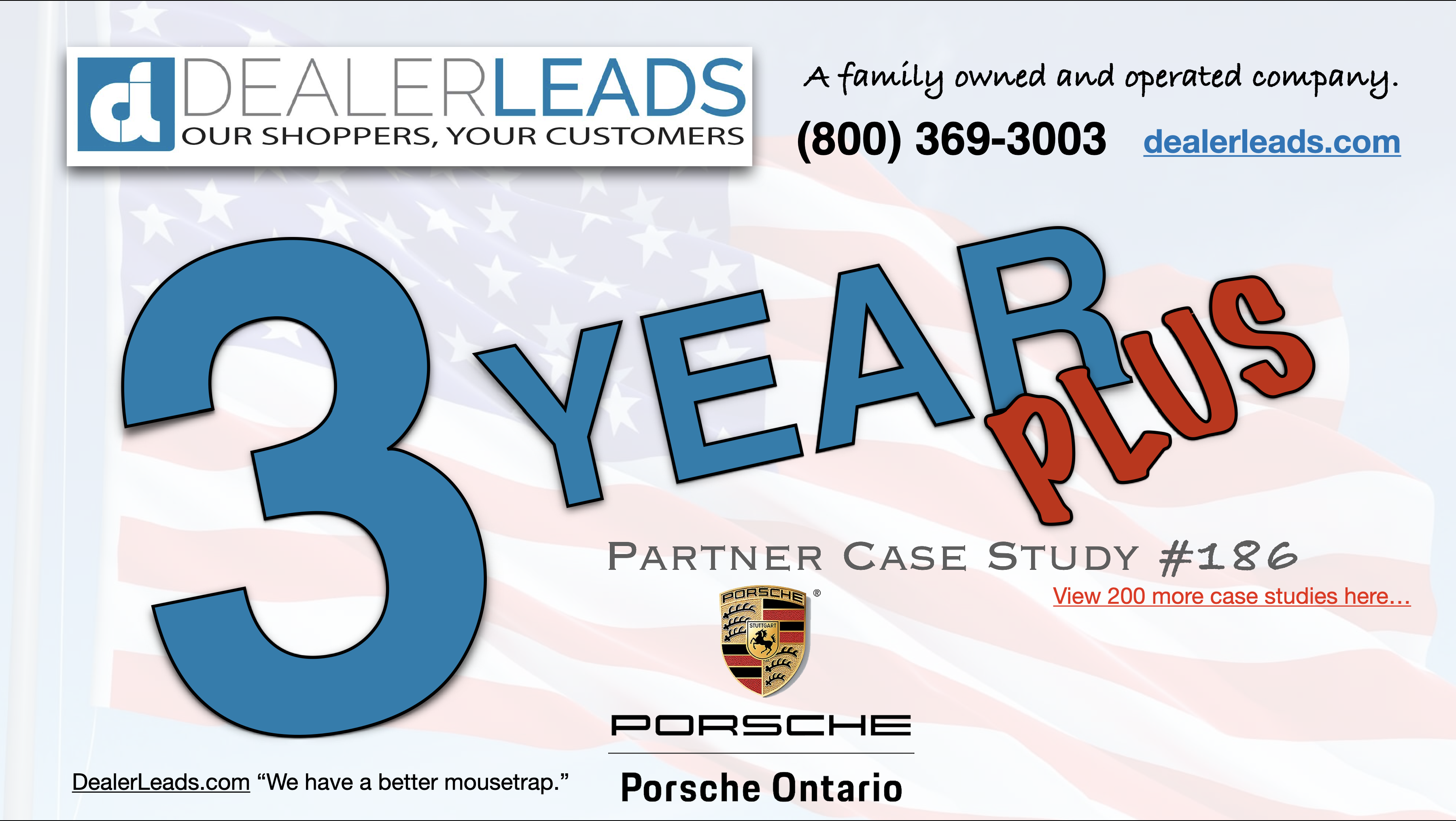 Porsche Ontario – Ontario, CA 3 Year Case Study