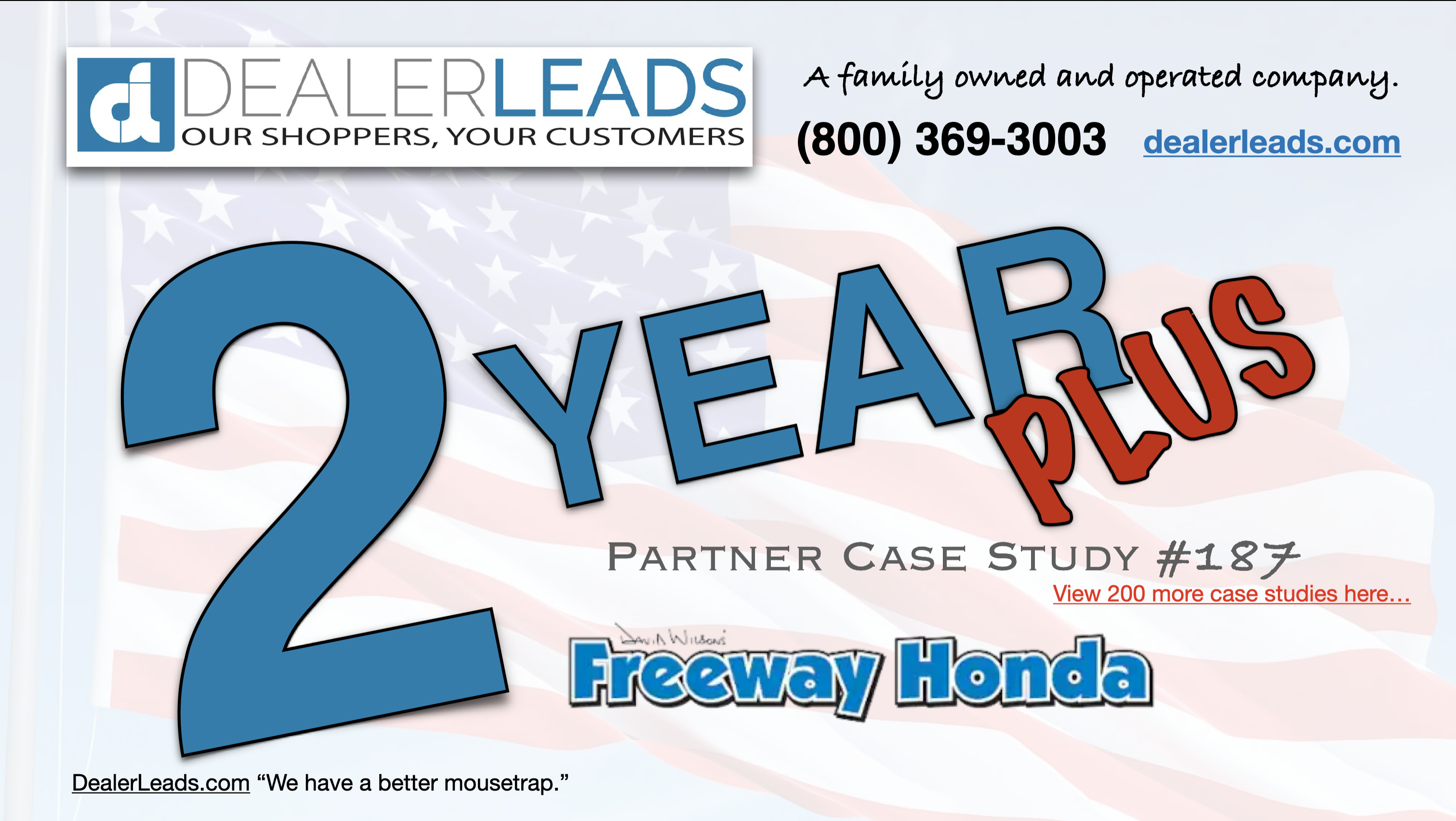 Freeway Honda – Santa Ana, CA 2 Year Case Study