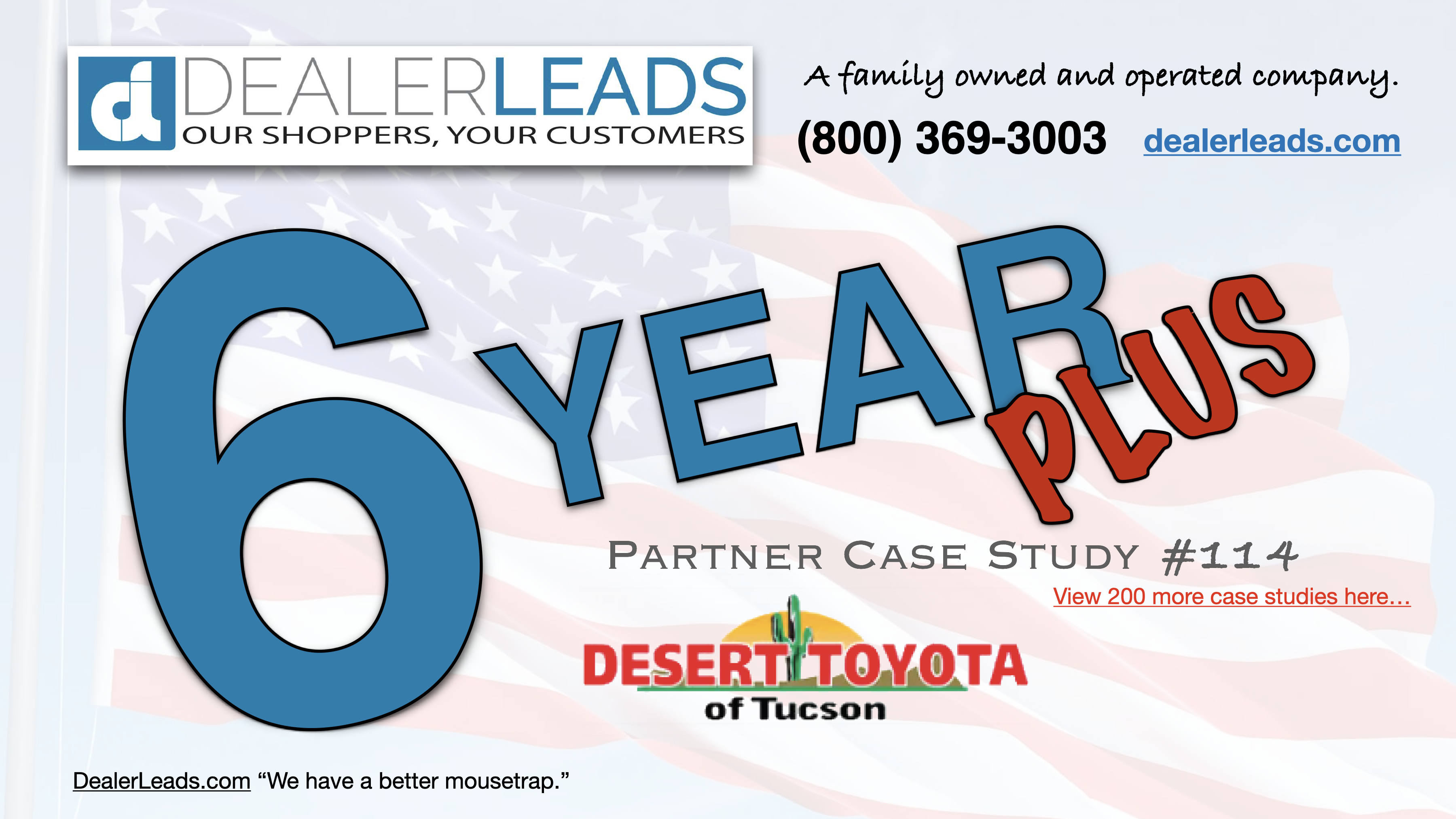 Desert Toyota of Tucson – Tucson, AZ 6 Year Case Study