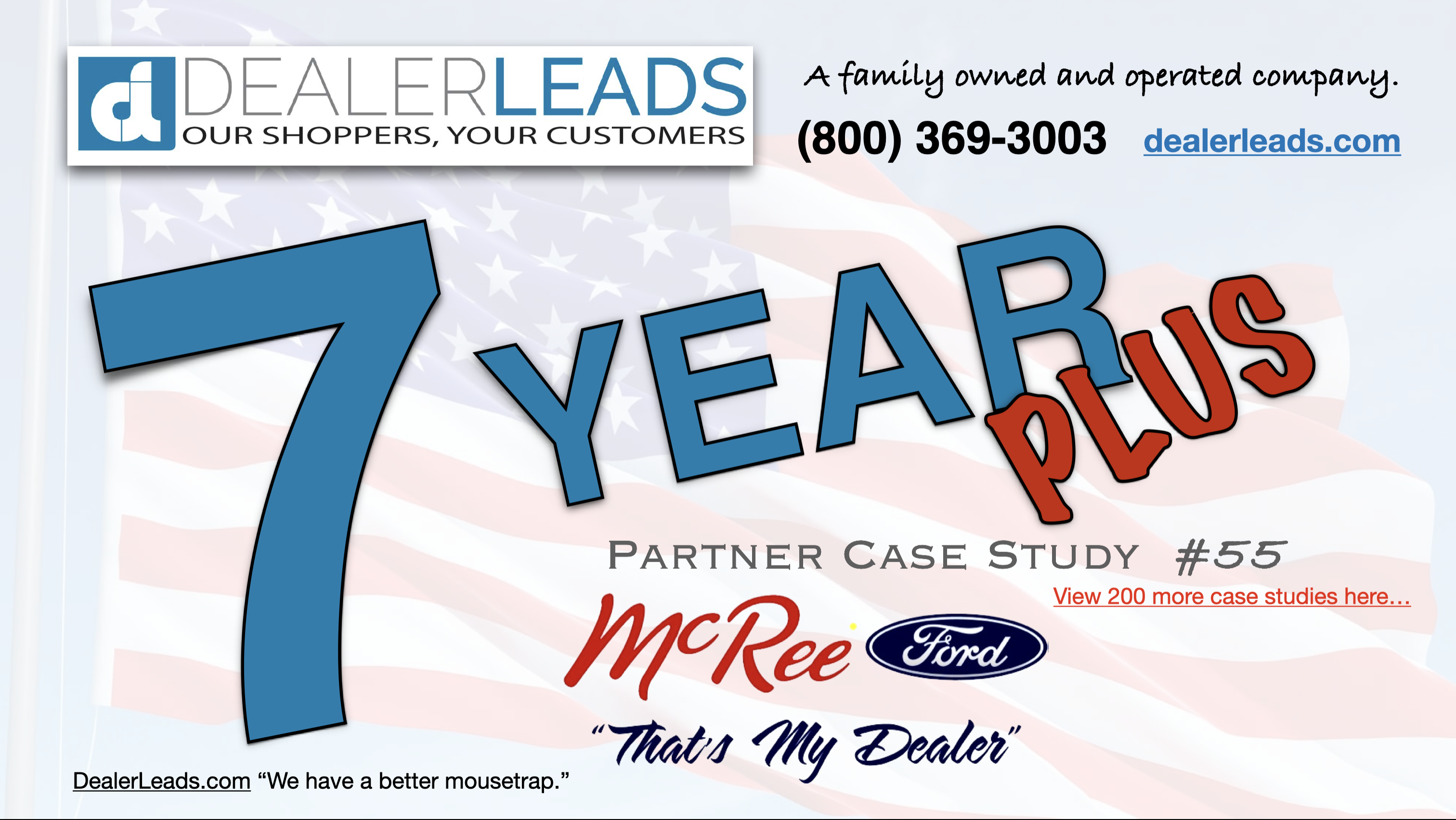 McRee Ford – Dickinson, TX 5 Year Case Study