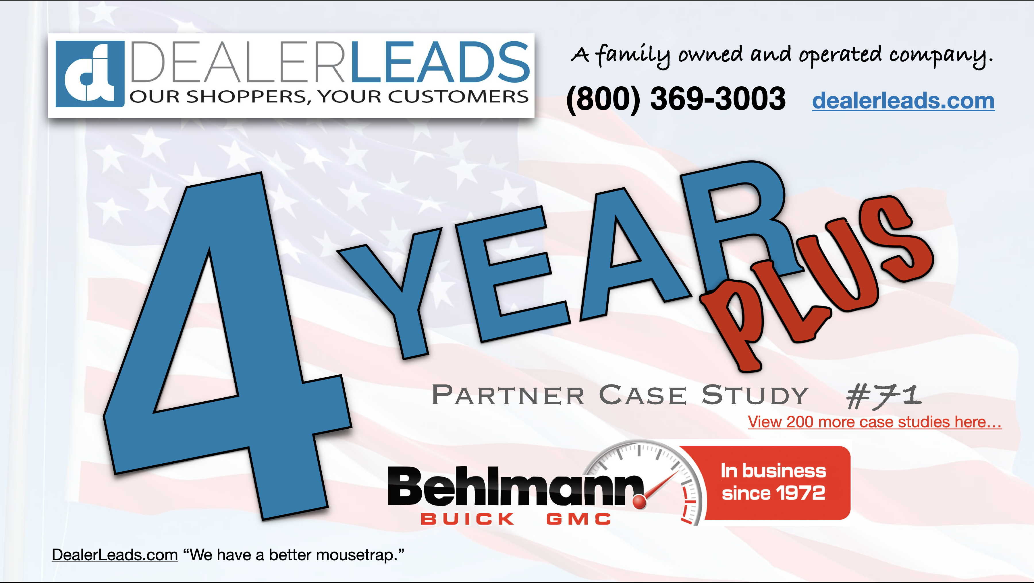 Behlmann GMC Buick – Troy, MO 4 Year Case Study