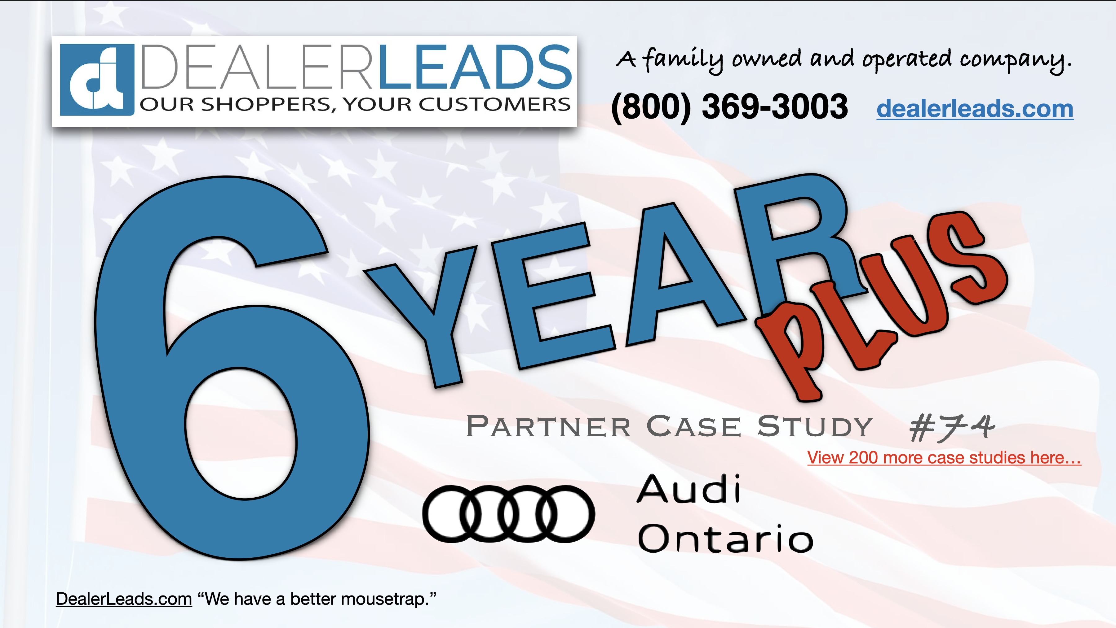 Audi Ontario – Ontario, CA 6 Year Case Study