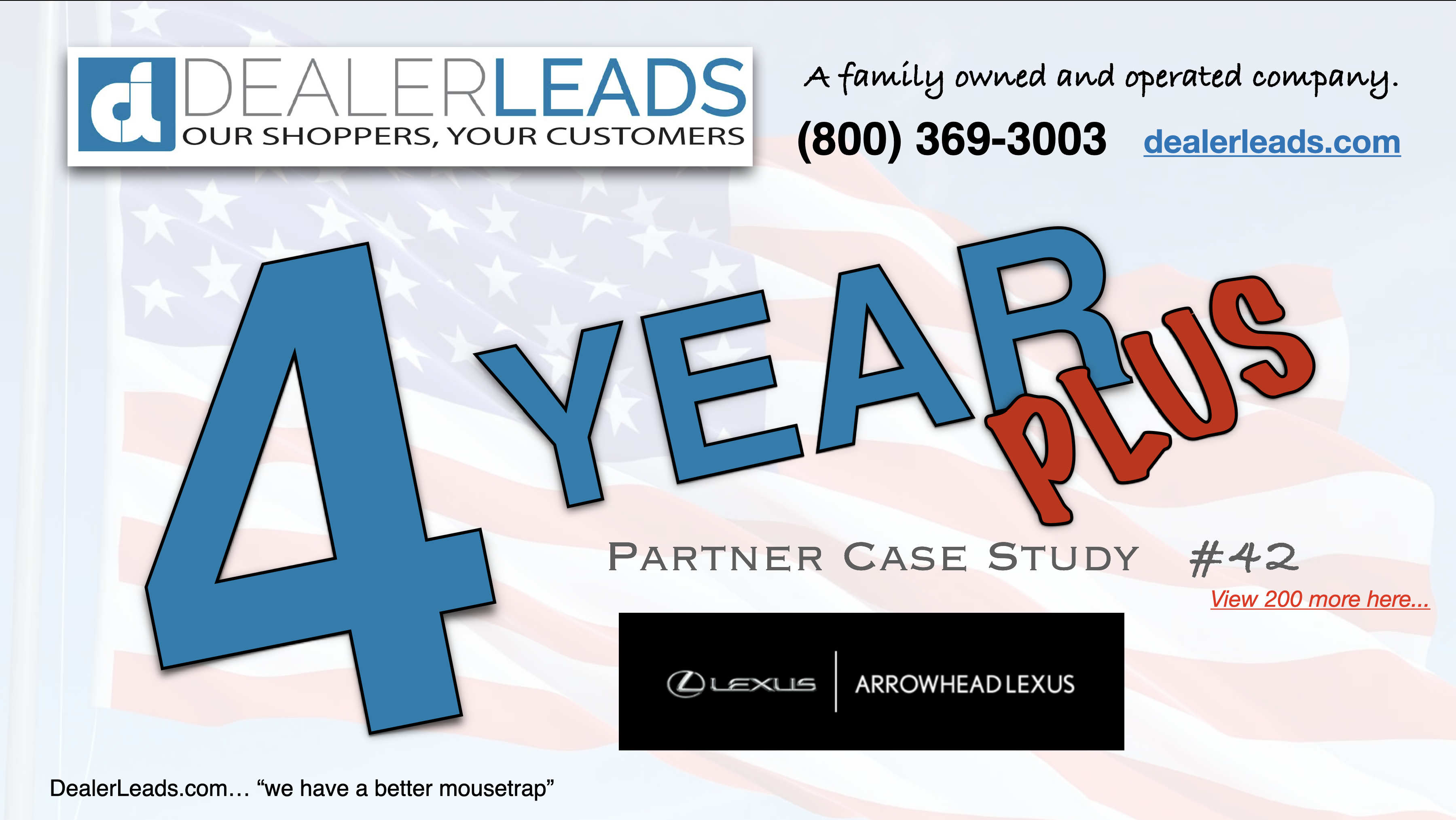 Arrowhead Lexus – Peoria, AZ 4 Year Case Study