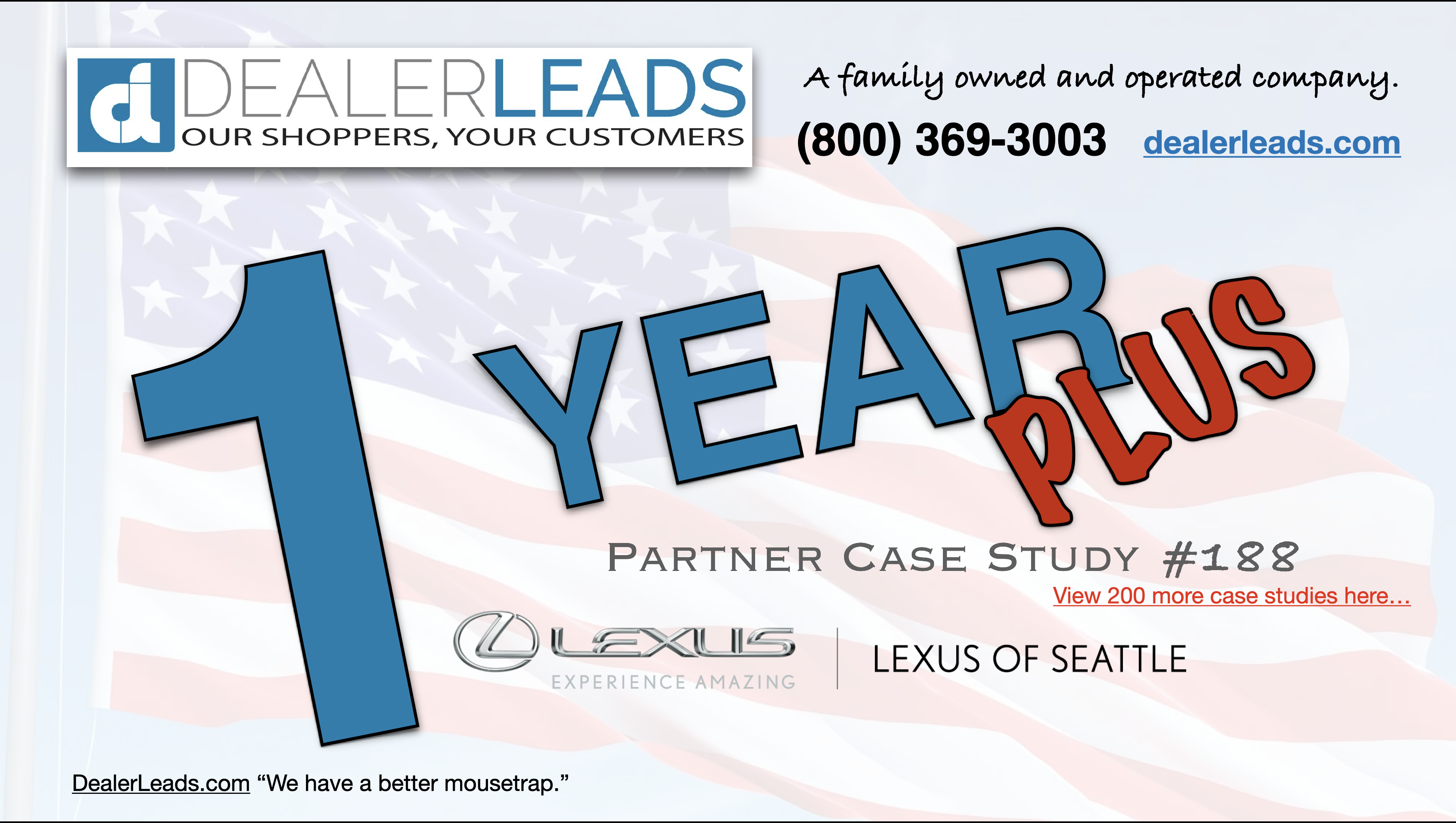 Lexus of Seattle – Seattle, WA 1 Year Case Study