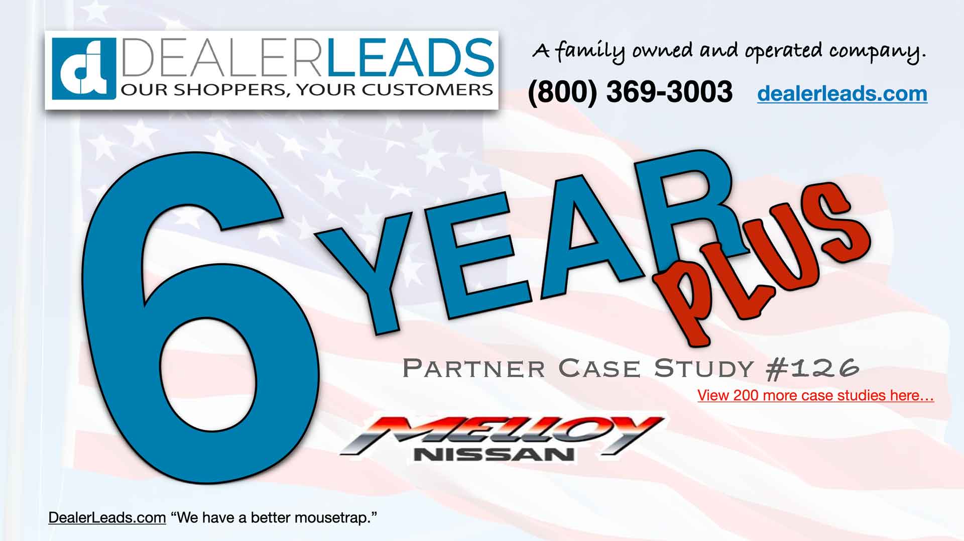 Melloy Nissan – Albuquerque, NM 6 Year Case Study