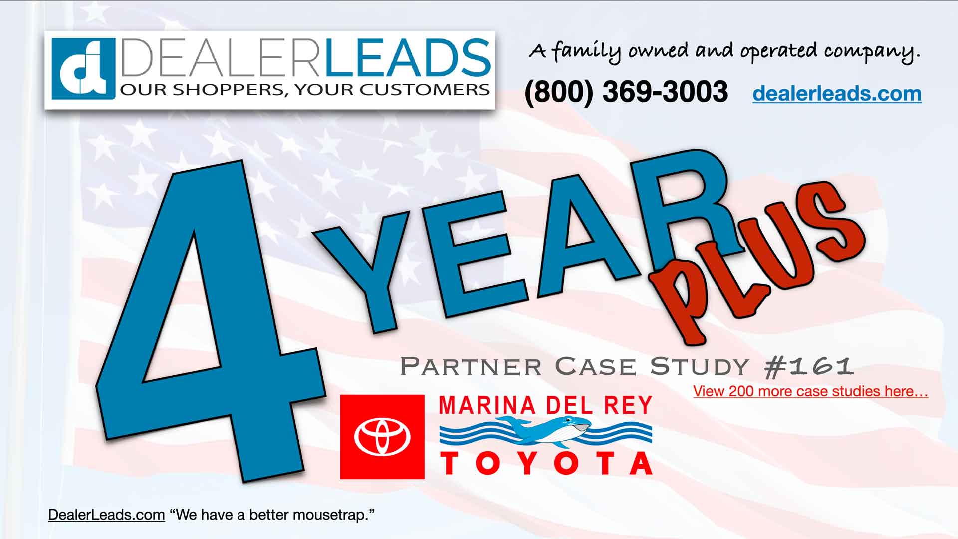 Marina Del Rey Toyota – Marina Del Rey, CA 4 Year Case Study