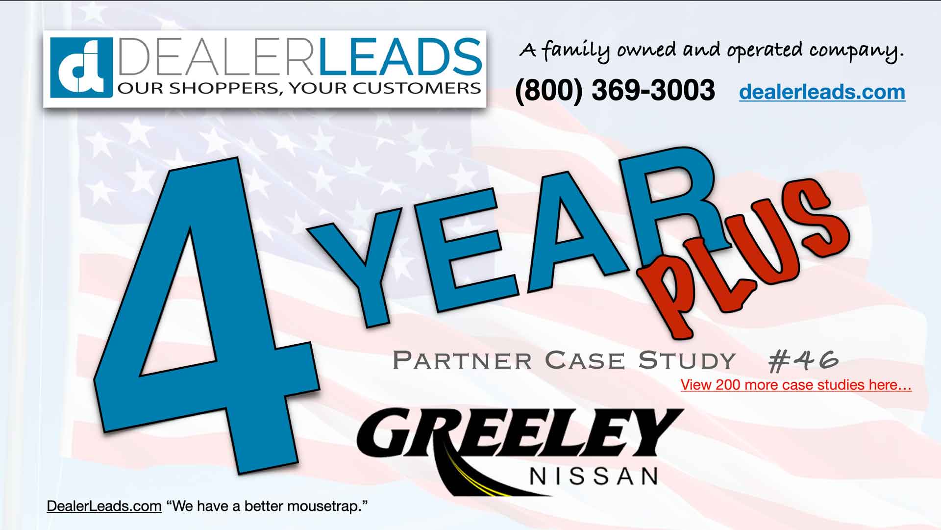 Greeley Nissan – Greeley, CO 4 Year Case Study