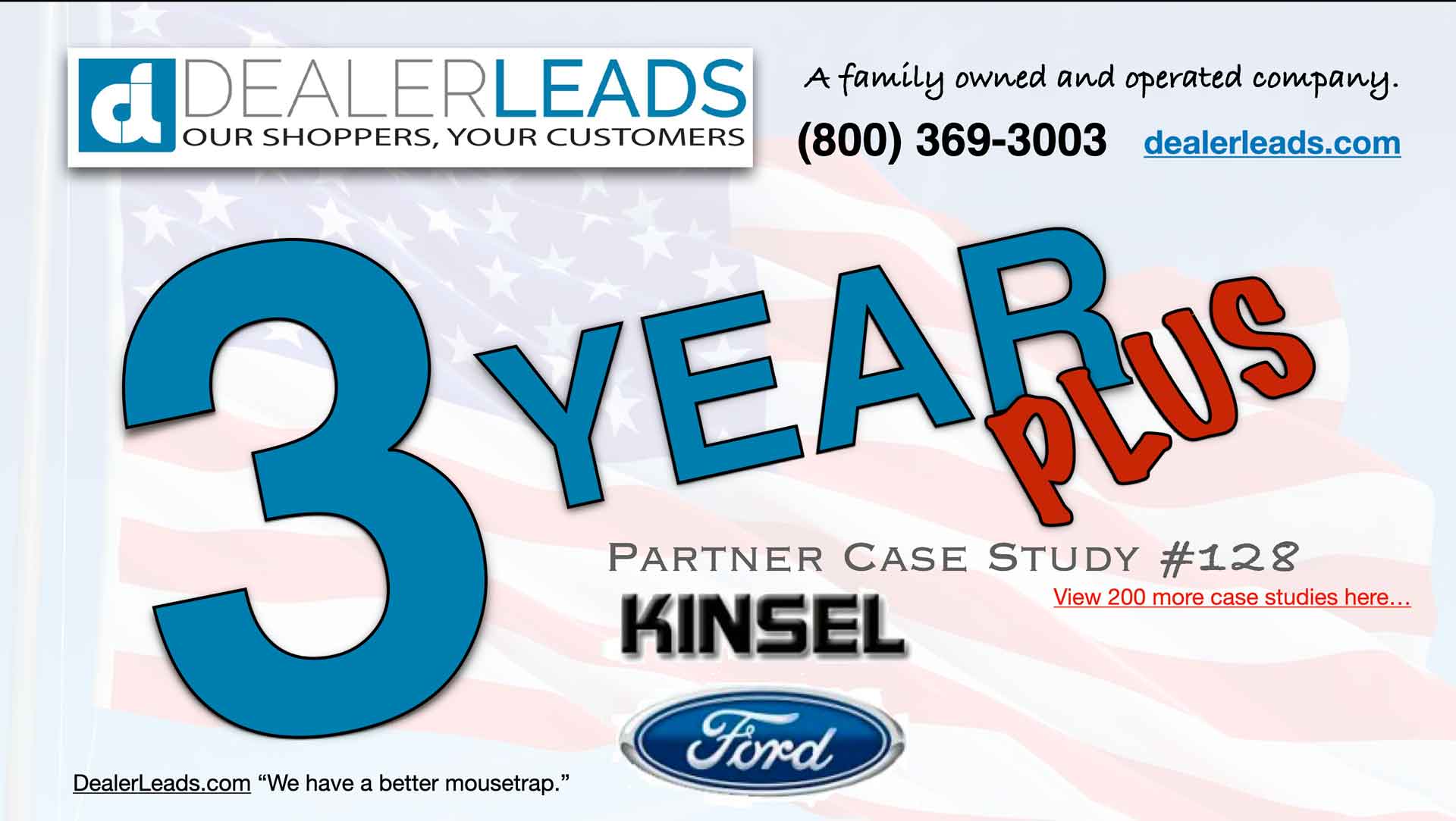 Kinsel Ford – Beaumont, TX 3 Year Case Study