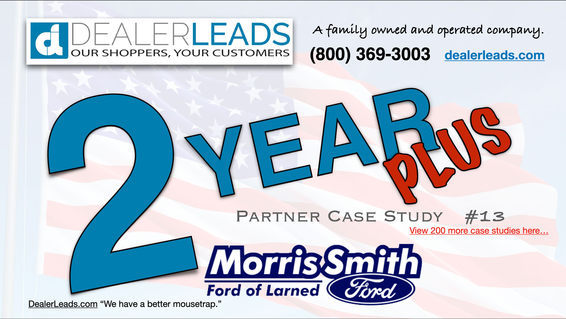 Morris Smith Ford of Larned – Larned, KS 2 Year Case Study