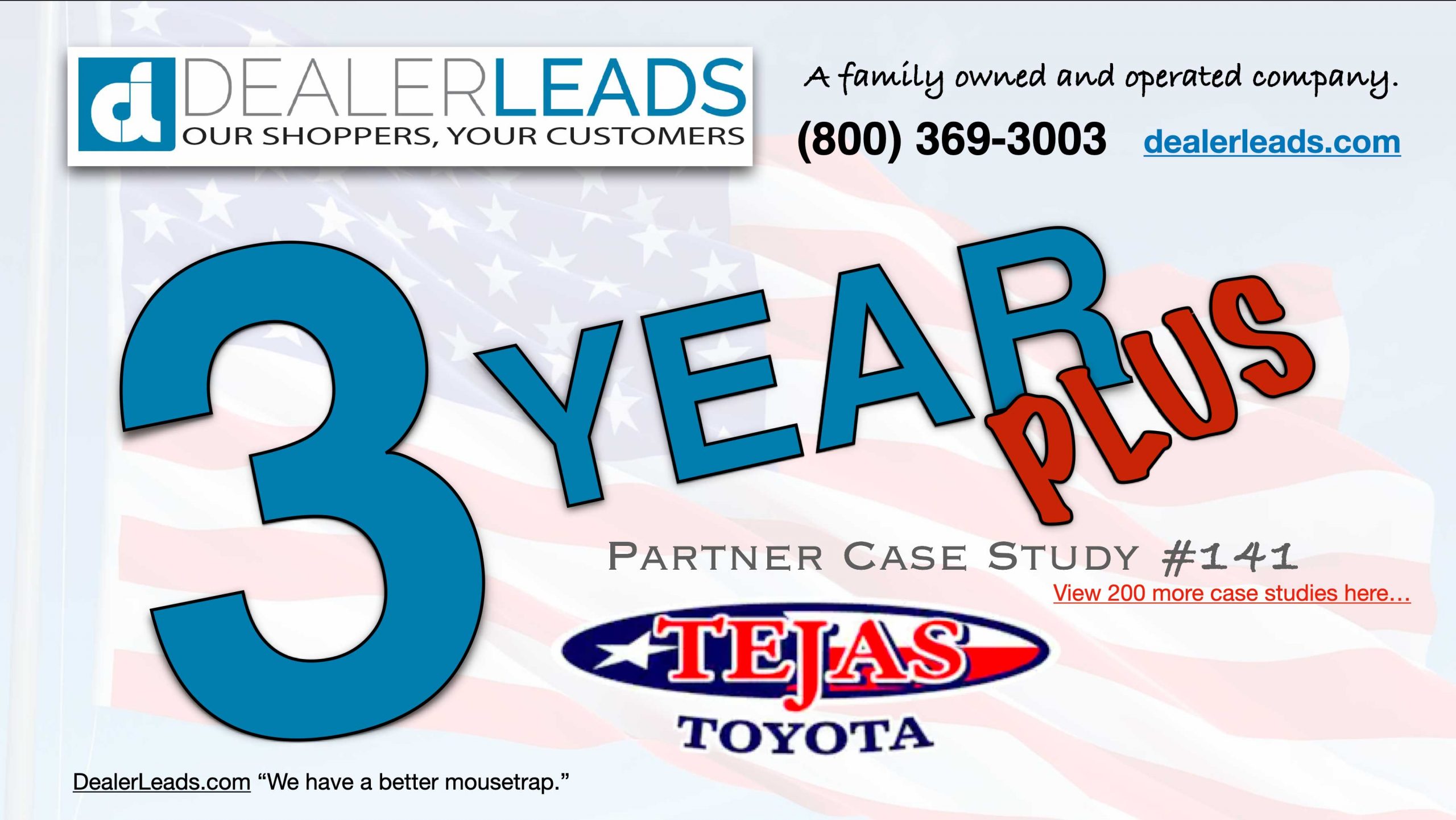 Tejas Toyota – Humble, TX 3 Year Case Study