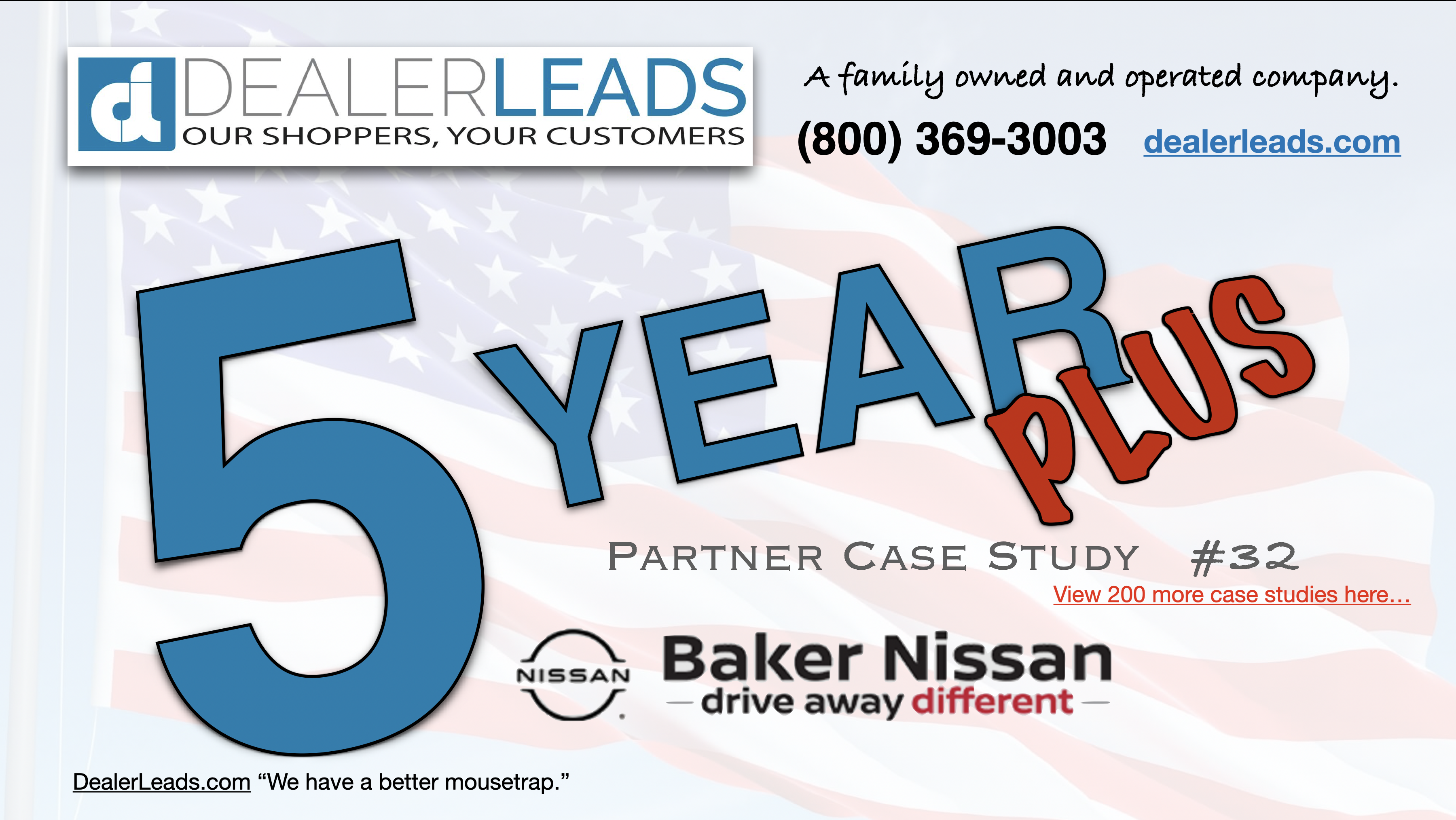 Baker Nissan – Houston, TX 5 Year Case Study