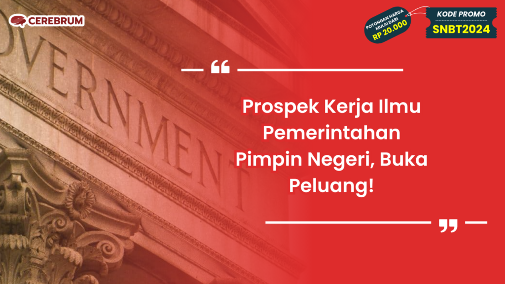 Prospek Kerja Ilmu Pemerintahan