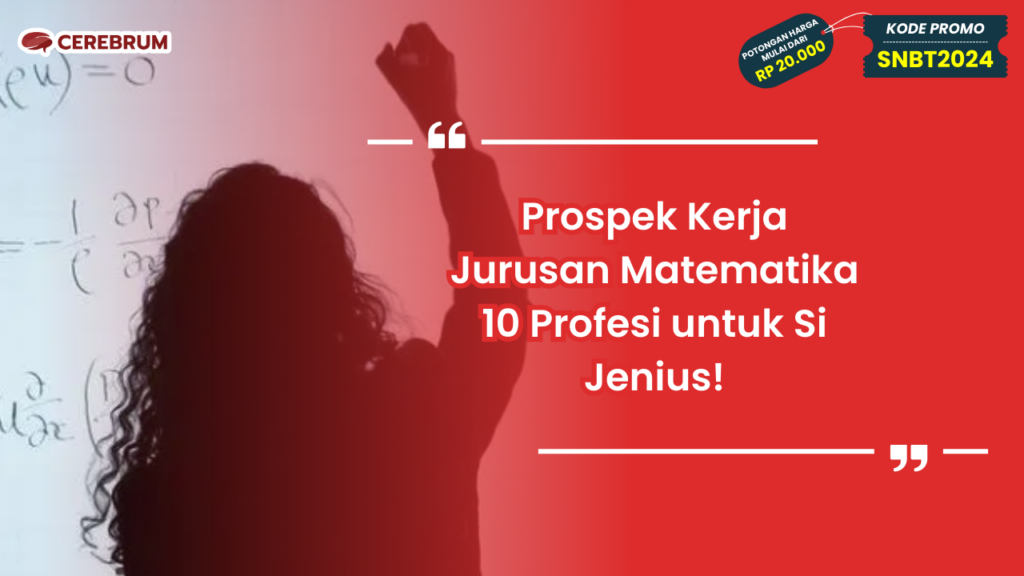 Prospek Kerja Jurusan Matematika