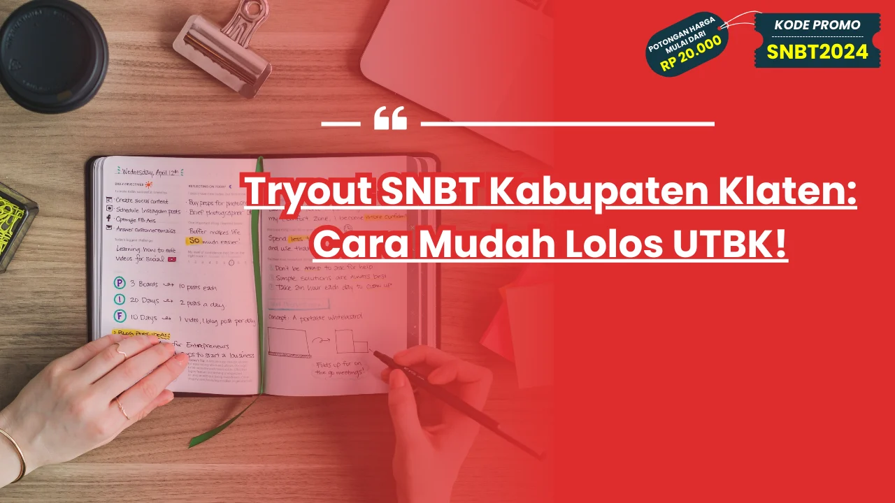 Tryout SNBT Kabupaten Klaten